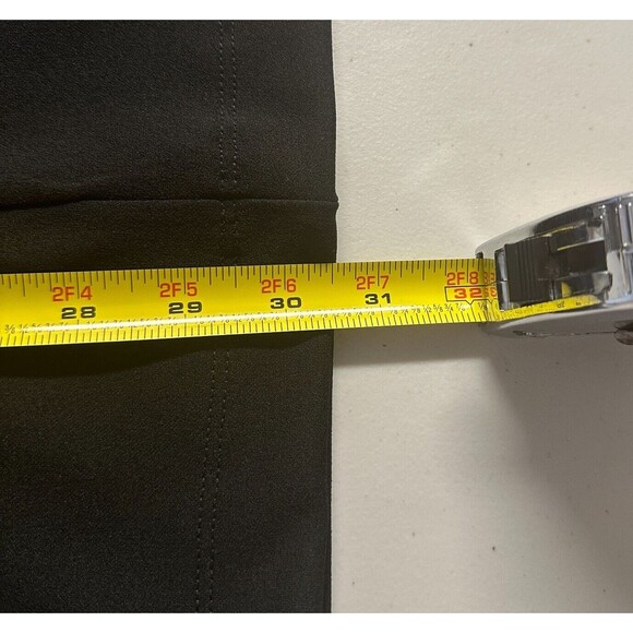 Fashion Nova Call It Even Wide Leg Dress Pants Black Size 2X Stylish Altered Hem - Picture 12 of 16